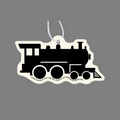 Paper Air Freshener - Train Engine Tag W/ Tab